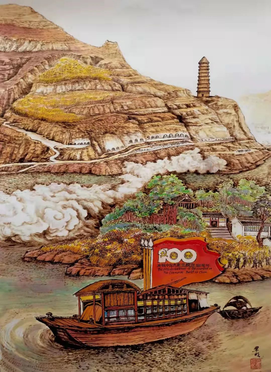 「艺术传承」——李军明烙画作品鉴赏