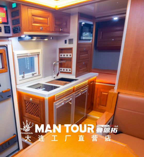 大连曼恩拓越野房车中国重汽原厂 空间布局简直绝了!