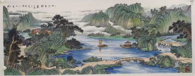 画家沈天赐简介及作品欣赏