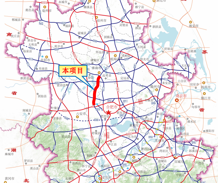 安徽桐城高速公路规划图片