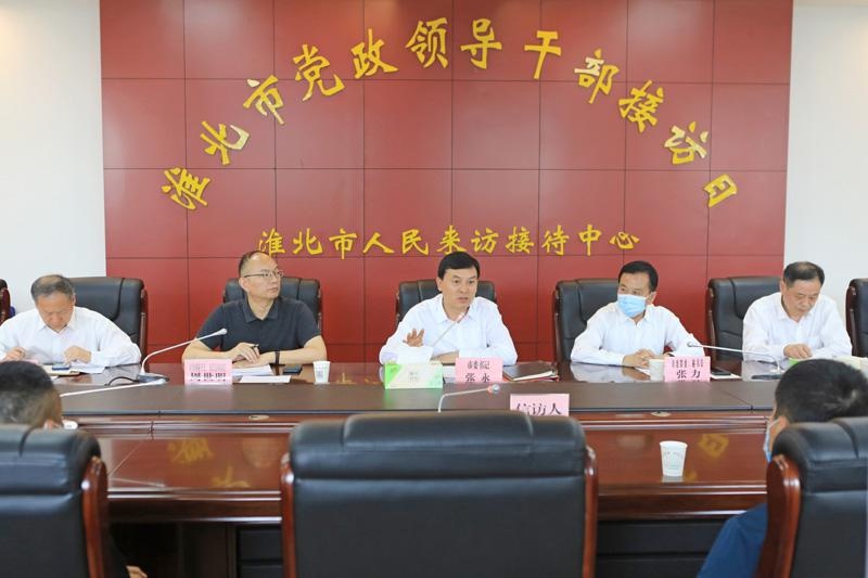 张永来到市人民来访接待中心开门接访