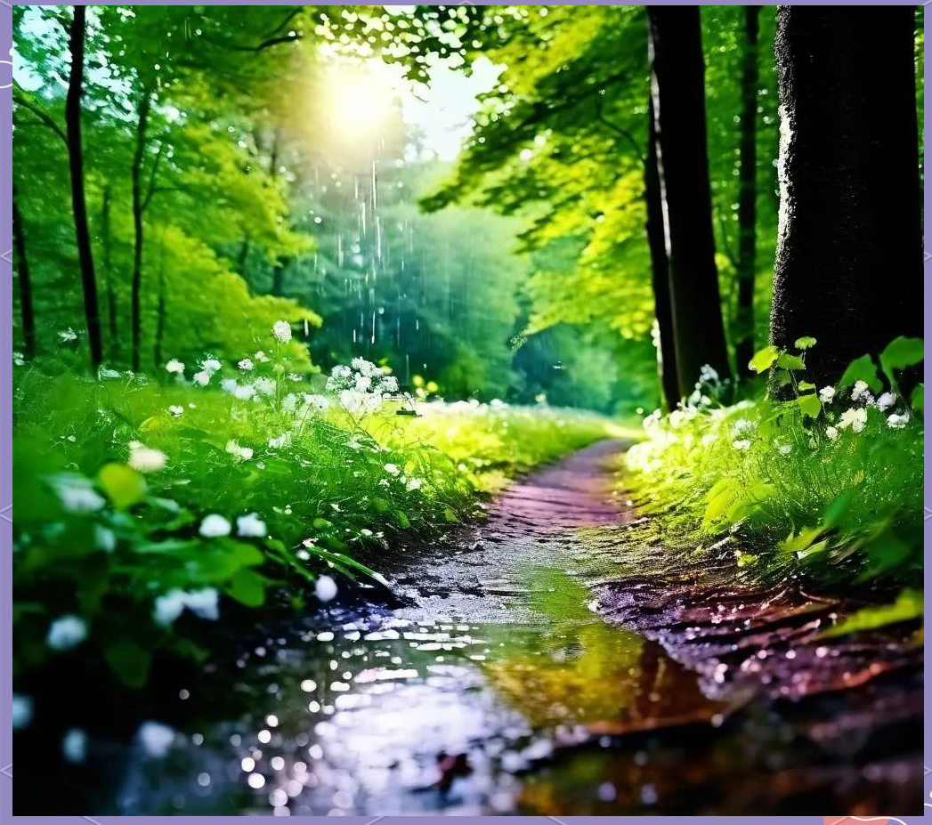 描写夏雨的优美词句精选