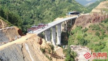 国道纵五线(三明大田段)有新进展 预计年底实现通车