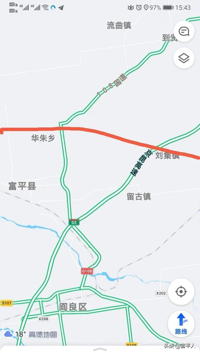 大凤高速线路图图片