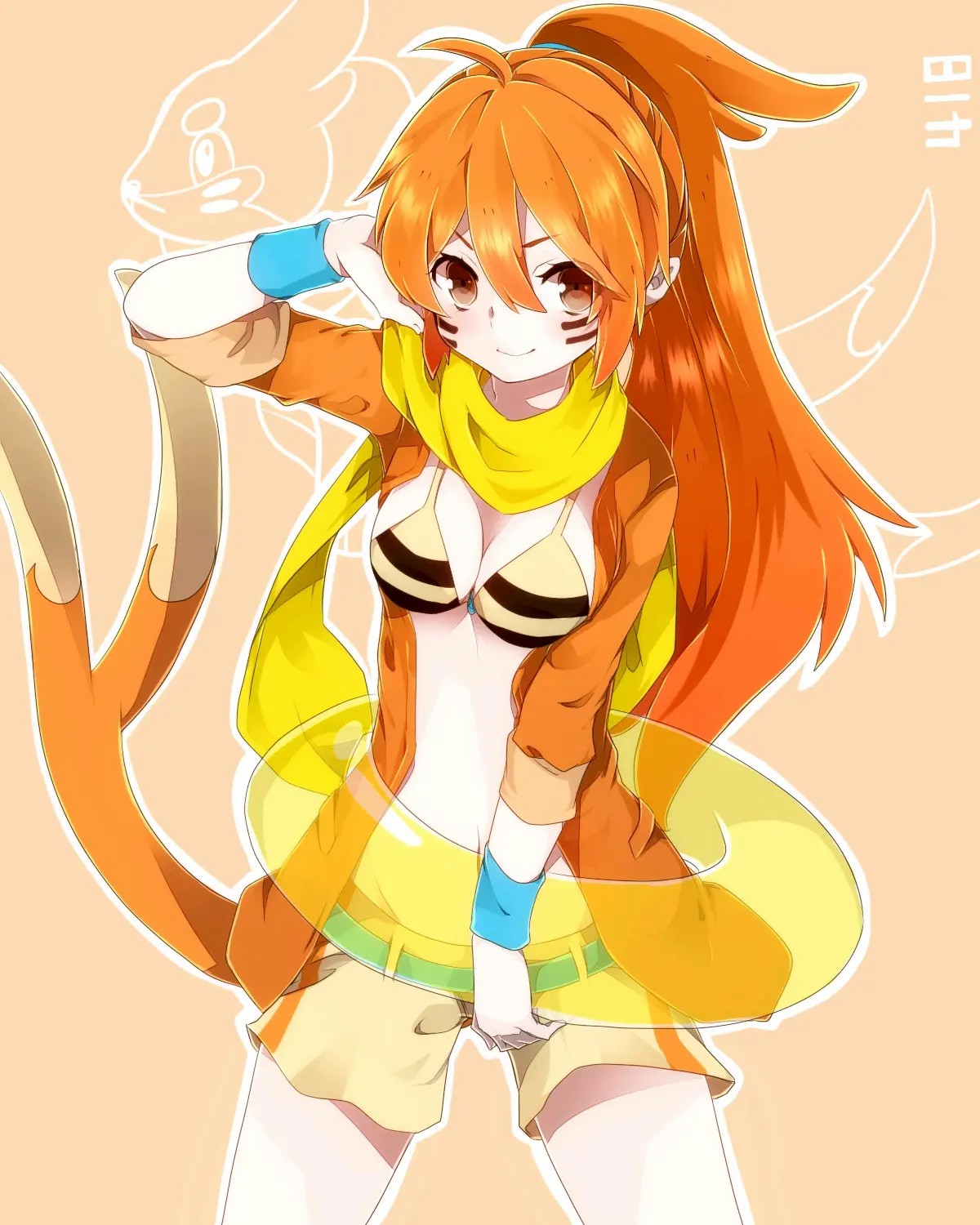 宝可梦拟人,元气满满的双子拍拍,大针蜂居然变成傲娇的御姐!