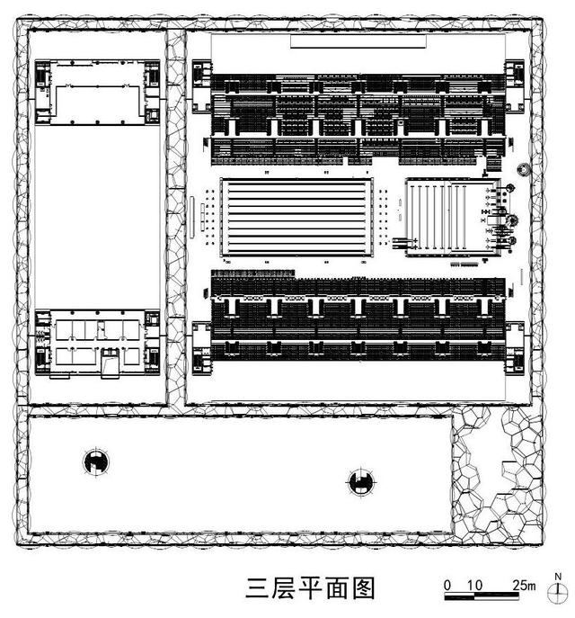 水立方场地平面图图片