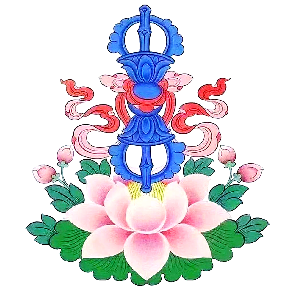 五股金刚杵,亦被称为降魔金刚杵,象征着五方佛所拥有的五种智慧