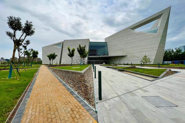 宁夏美术馆竣工在即,记者带您抢先看