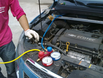 氟利昂的指南在维护汽车空调时,为其添加氟利昂是一个必不可少的步骤