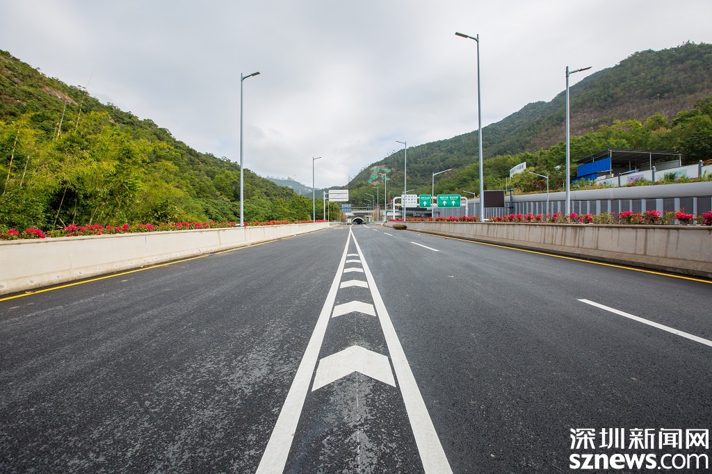 坪山到福田驾车仅需半小时!坪盐通道通车进入倒计时