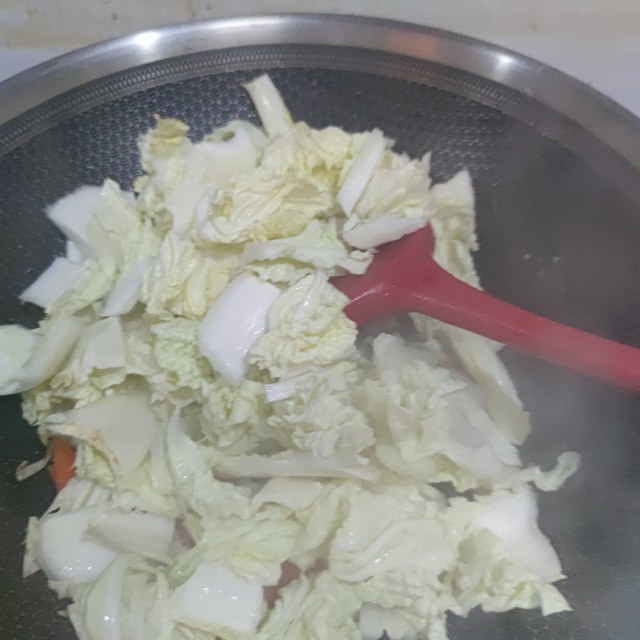 醋溜白菜片,酸爽开胃,十分下饭