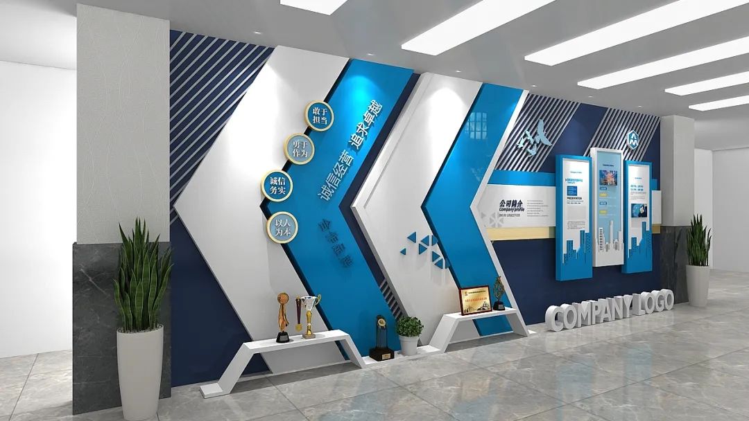 创意十足的文化墙该怎么设计?