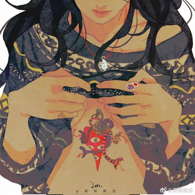 画师奇异熊吉 的插画作品