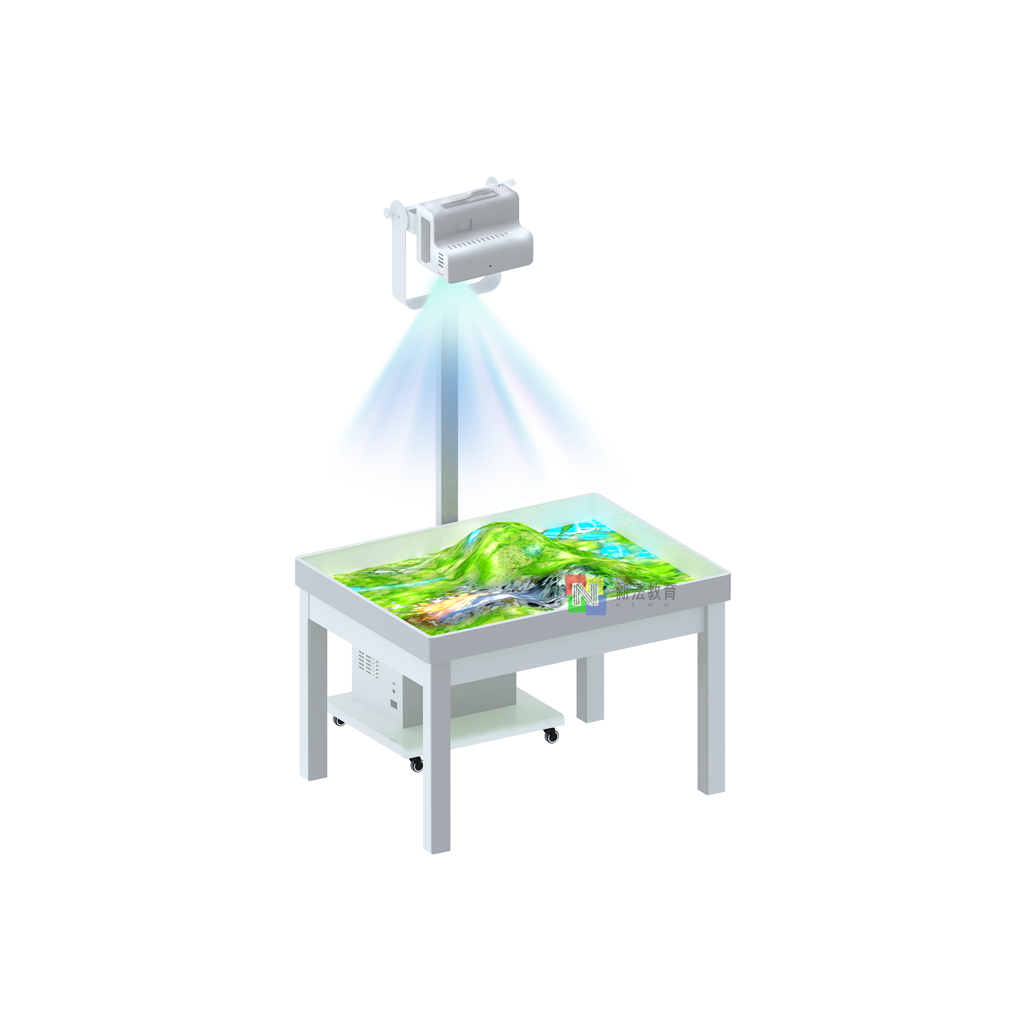 新法教育ar互动心理沙盘
