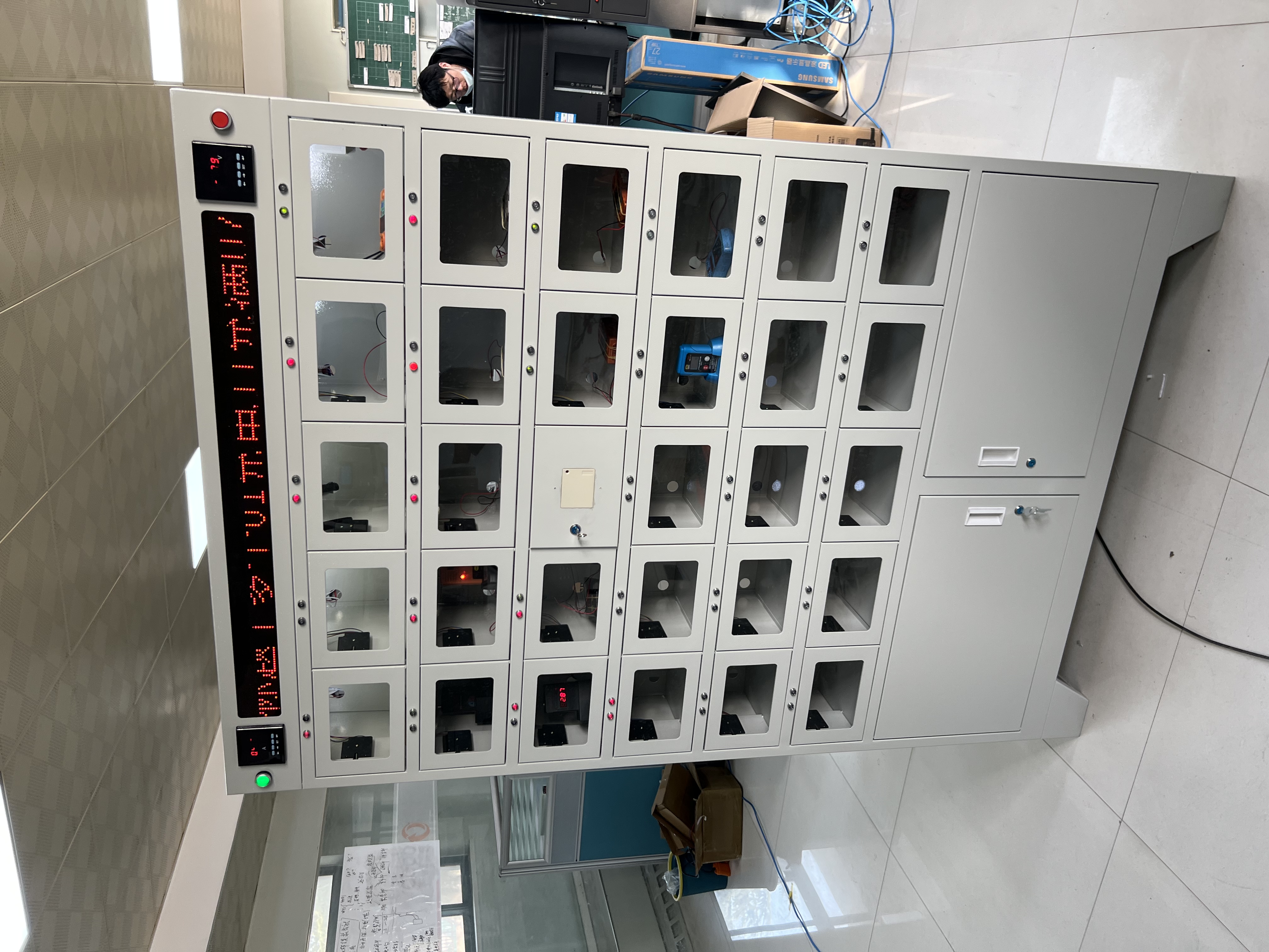 山东机械锁智能矿灯充电柜厂家,密码锁智能矿灯充电柜厂家