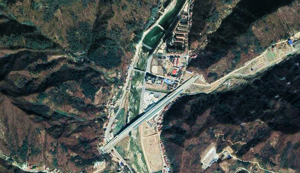 佛坪县卫星地图图片