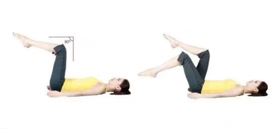 每天100个空中脚踏车能瘦吗