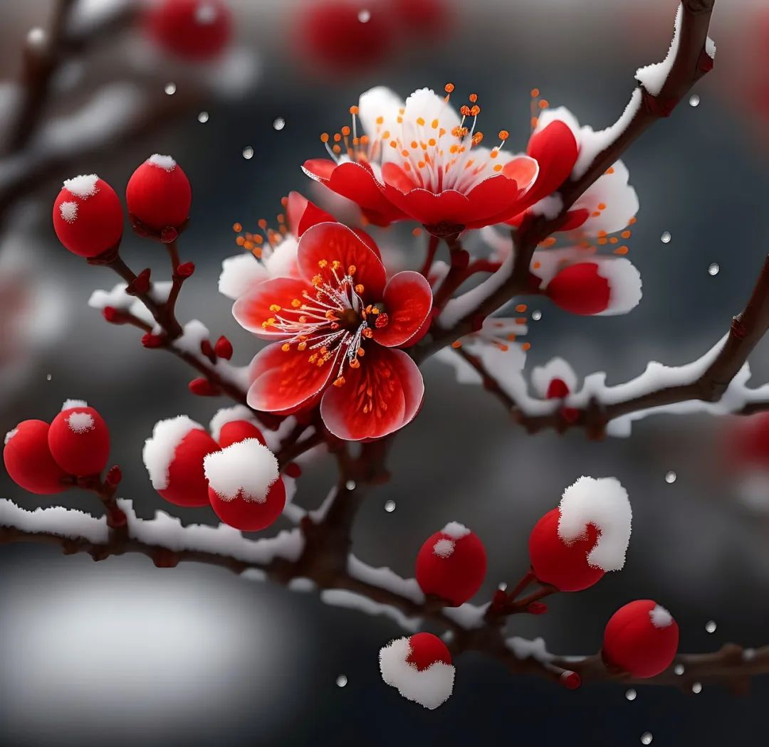 冬日梅花:既美观又蕴含精神内涵的头像选择