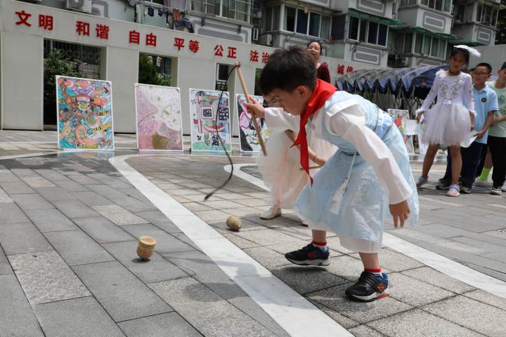 艺润童心,杭州市娃哈哈小学有一场特别的六一节活动