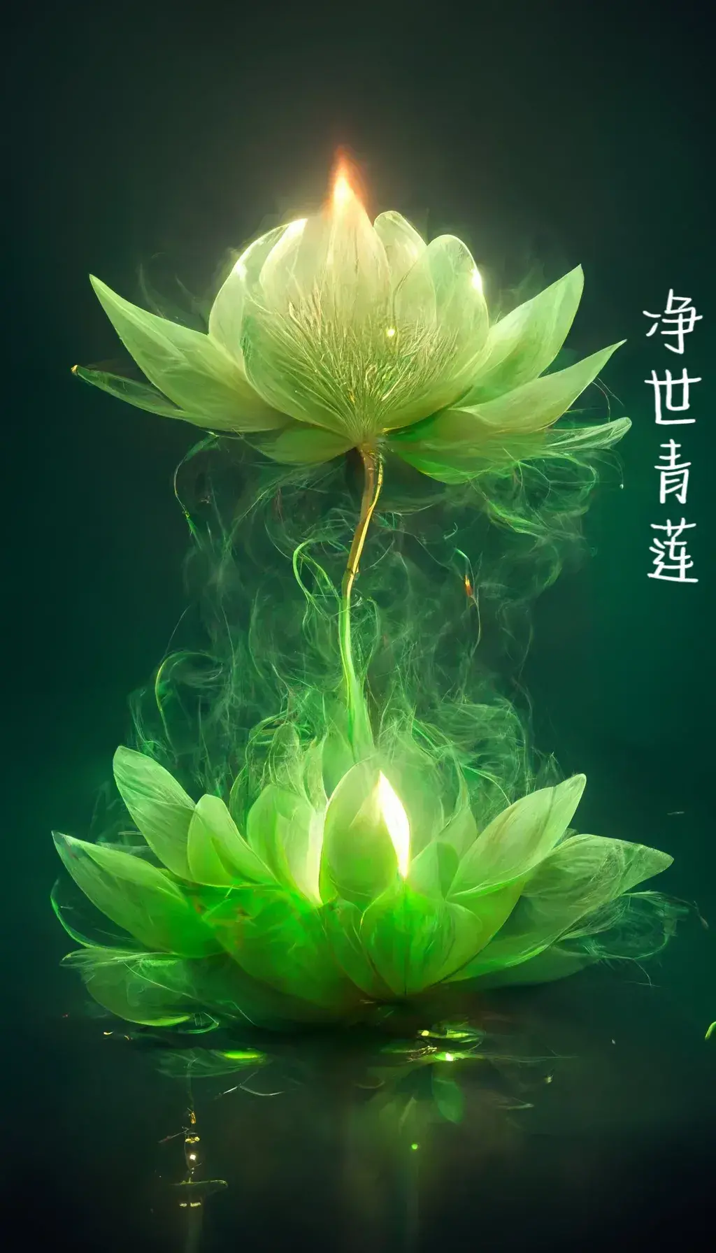 莲花壁纸,小说里经常出现的各种莲花,如功德金莲,灭世黑莲等