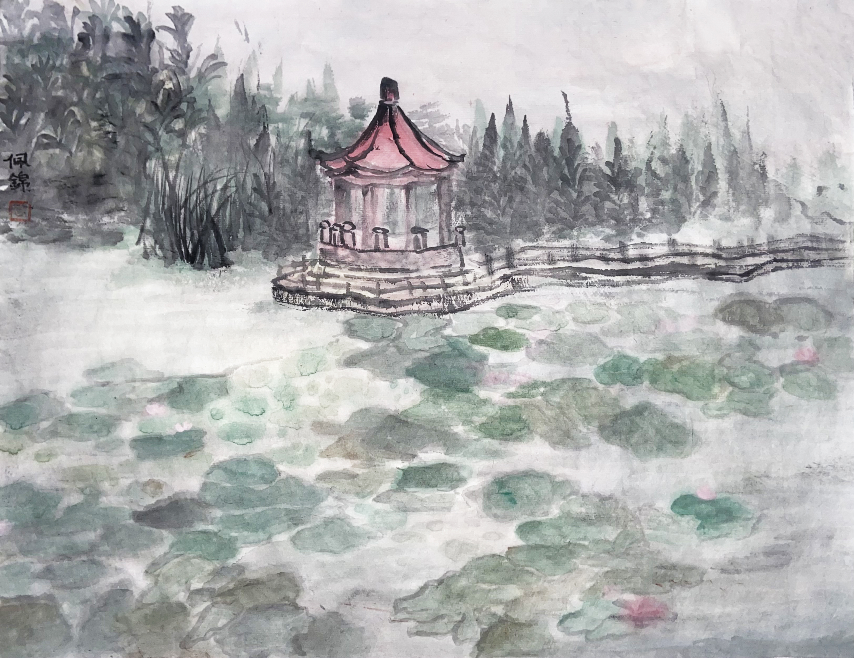 「梦幻青岛」中山公园中的小西湖