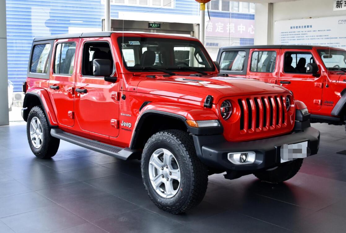 2021款运动版jeep牧马人!2.0t 四驱,猛降8万,比帕杰罗还给力!