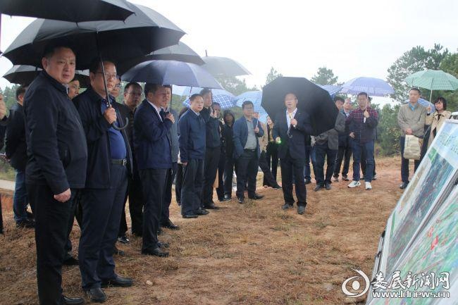 万宝新区赴娄底经开区考察学习项目建设经验