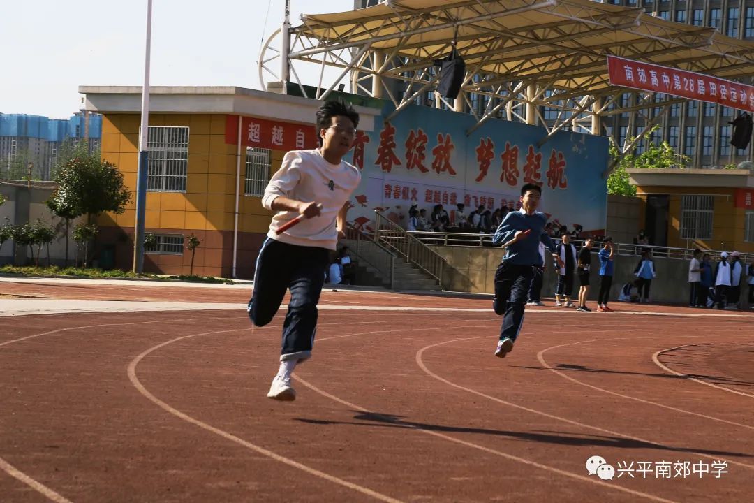 南郊中学第28届校运会掠影