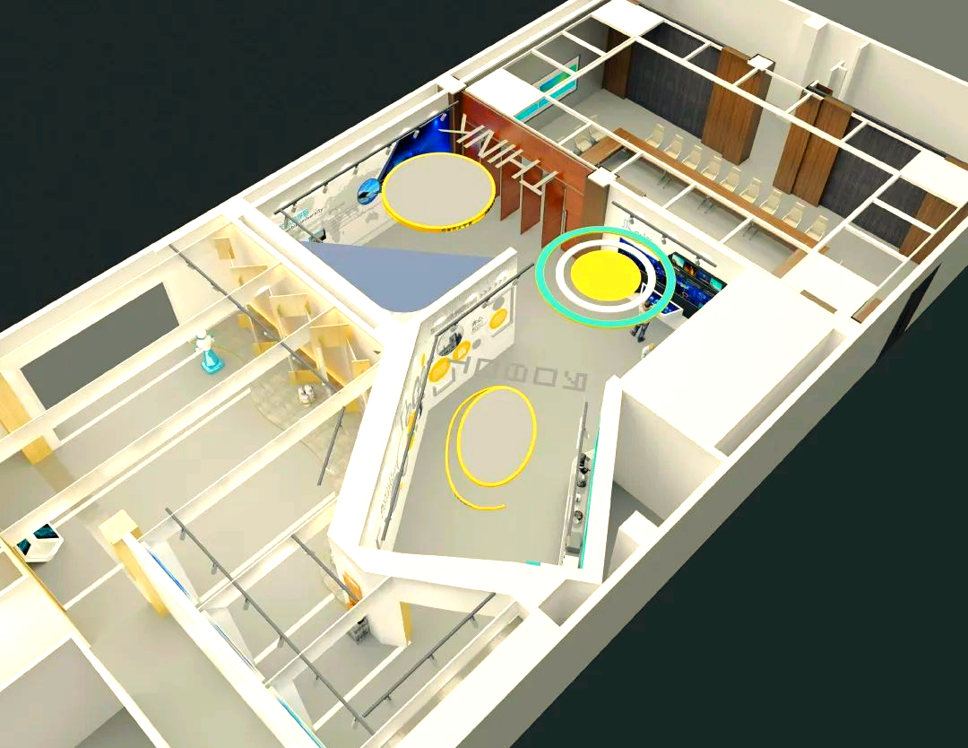2项目名称:上海建工四建展厅项目名称:天重星灯具科技展厅展厅