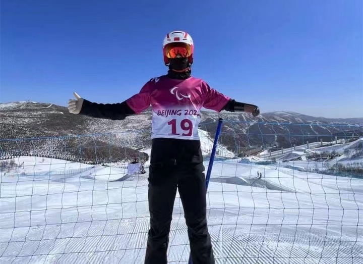 宁海姑娘突破自我!残奥单板滑雪女子坡面回转决赛第五名!