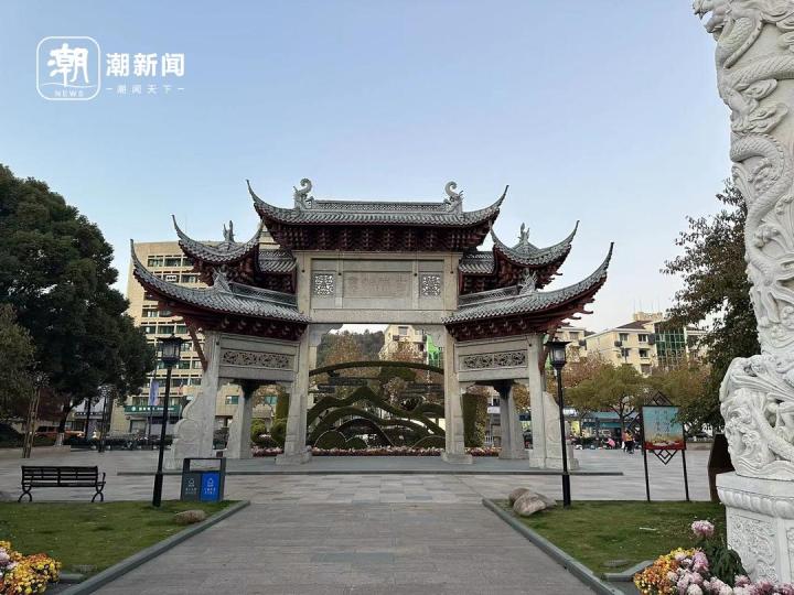 萧山江寺公园的桂花竟然开了
