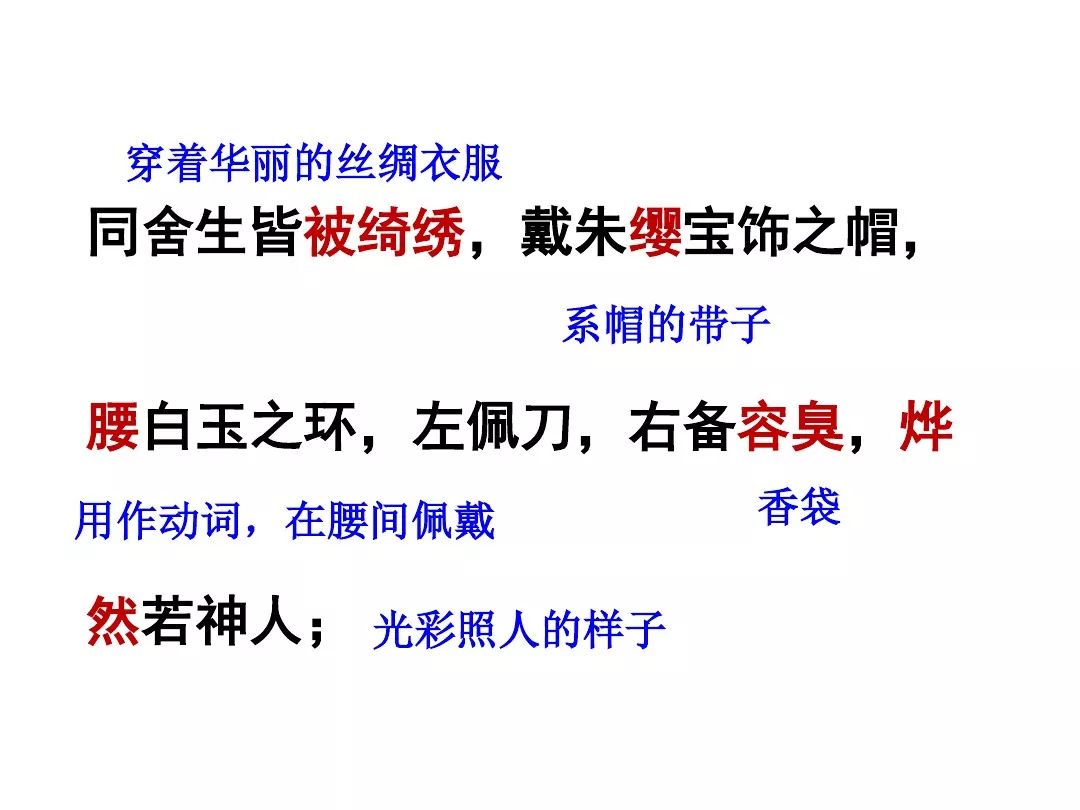 真没想到（送东阳马生序朗读）九下语文书人教版送东阳马生序注释 第19张