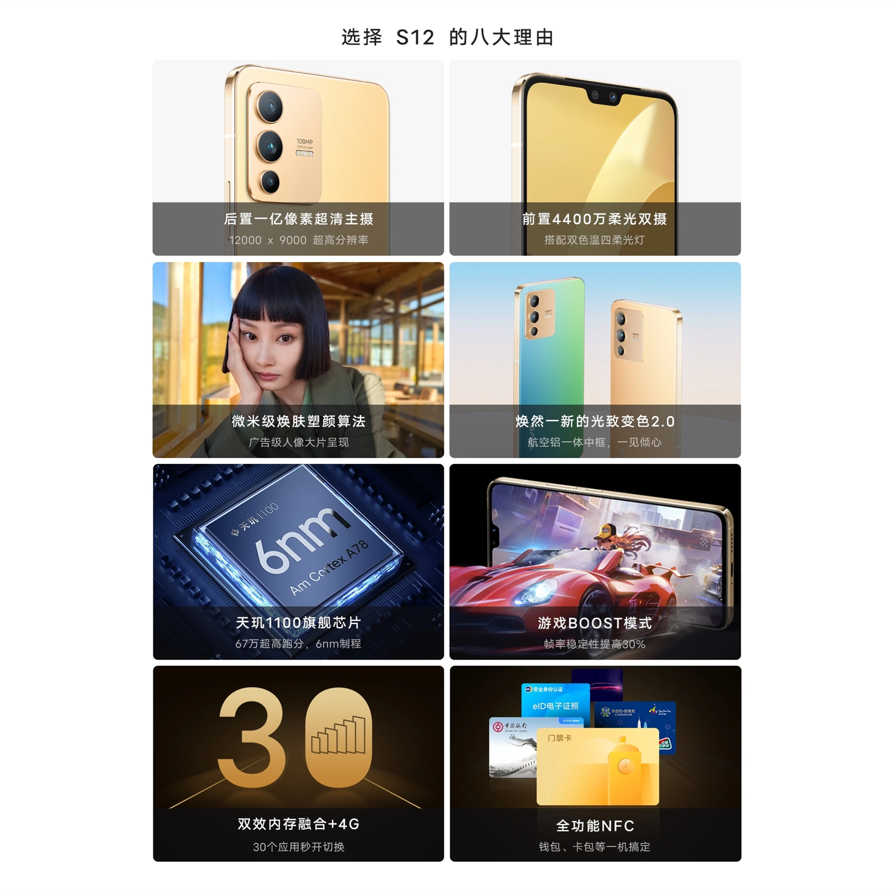 2799元起!vivo s12發佈:雙色溫四柔光燈 全功能nfc,且買且珍惜