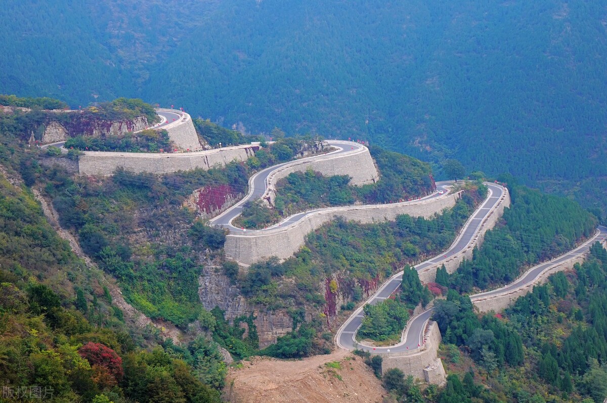 青州最美盘山路图片