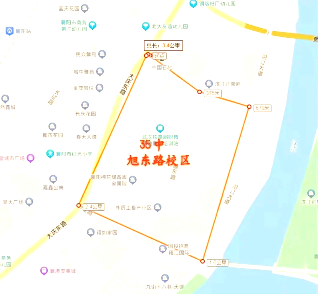 清晰直观的樊城区中小学划片地图,助你轻松看懂2024年招生情况