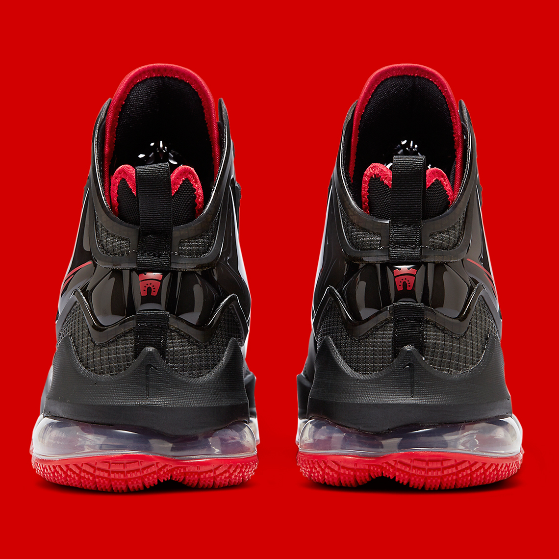 the nike lebron 19 "bred" releases on october 22nd