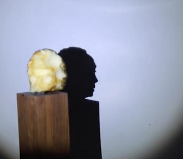 男子用苹果咬出20多位明星剪影 你能认出几位?