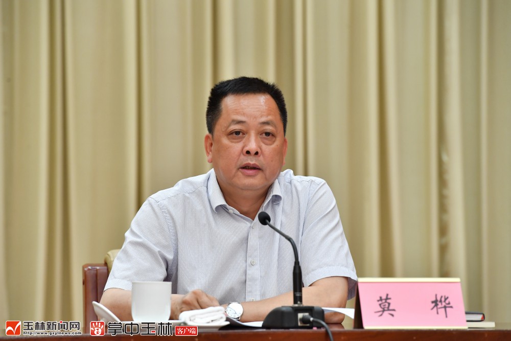 莫桦任玉林市委书记