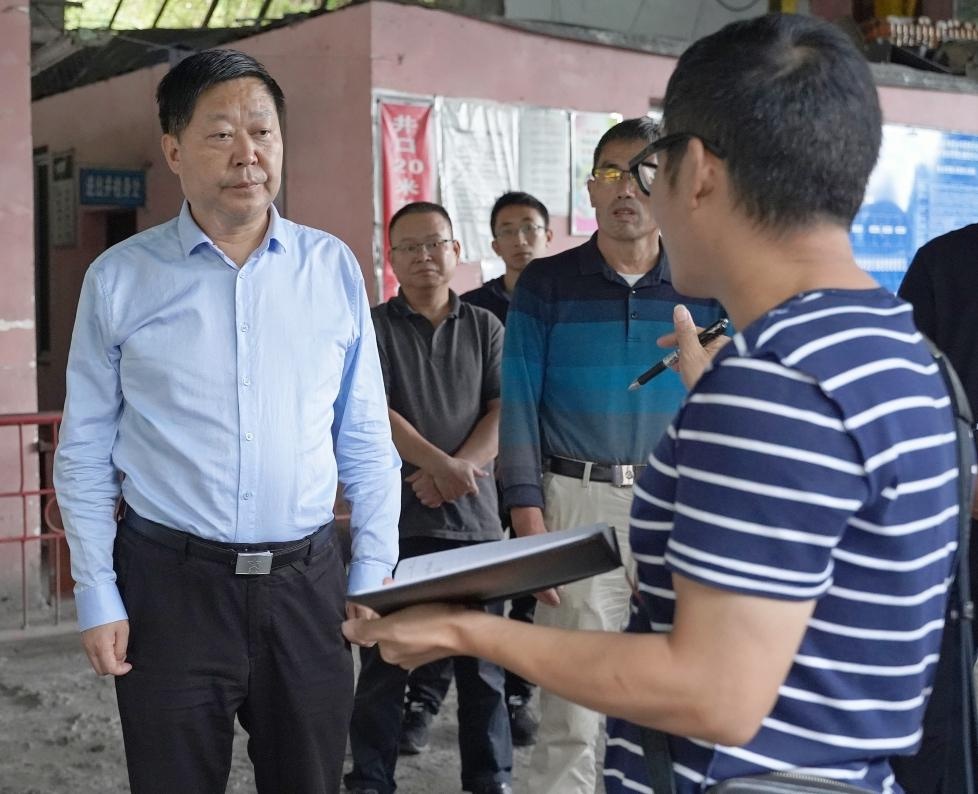市委常委,市人民政府常务副市长宋开慧带队检查指导雨城区煤矿安全