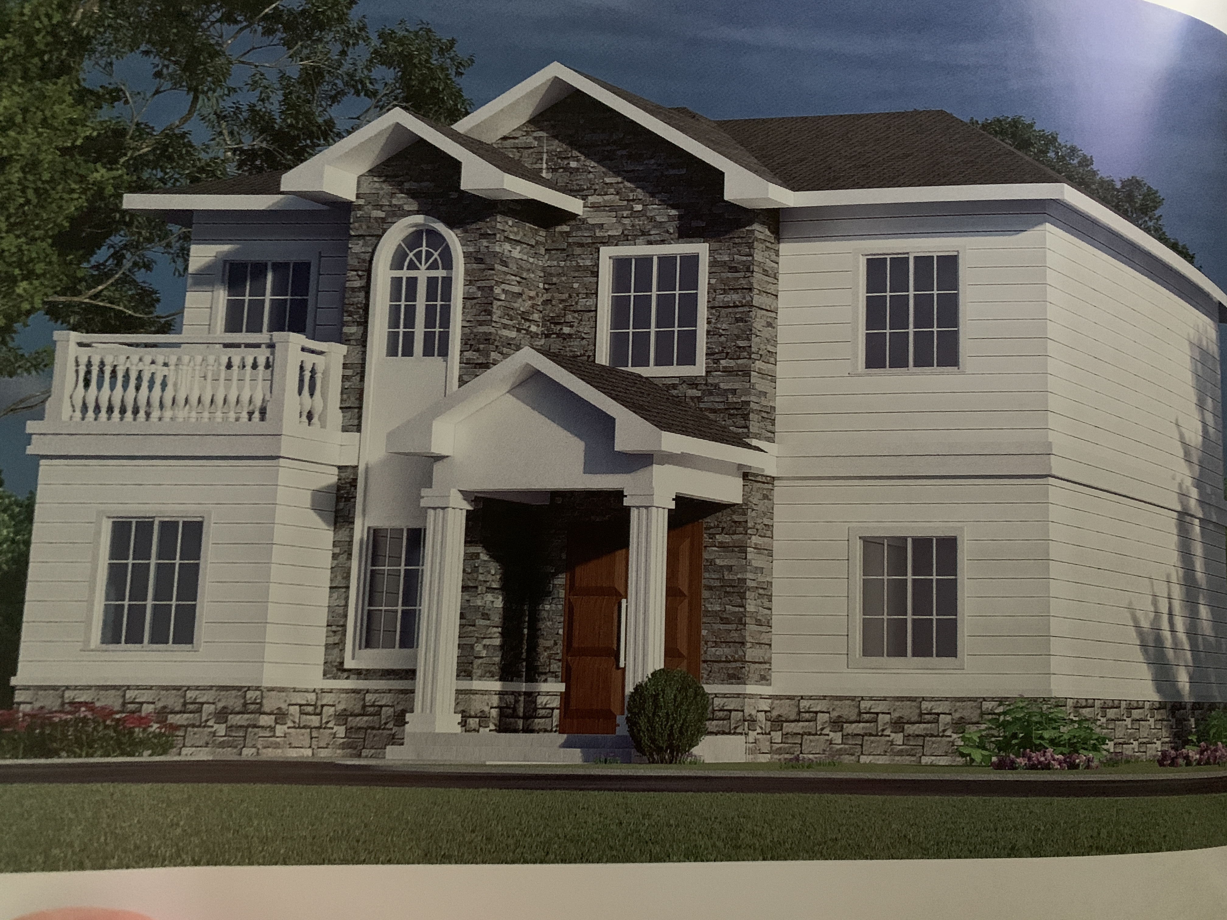 装配式集成别墅户型案例