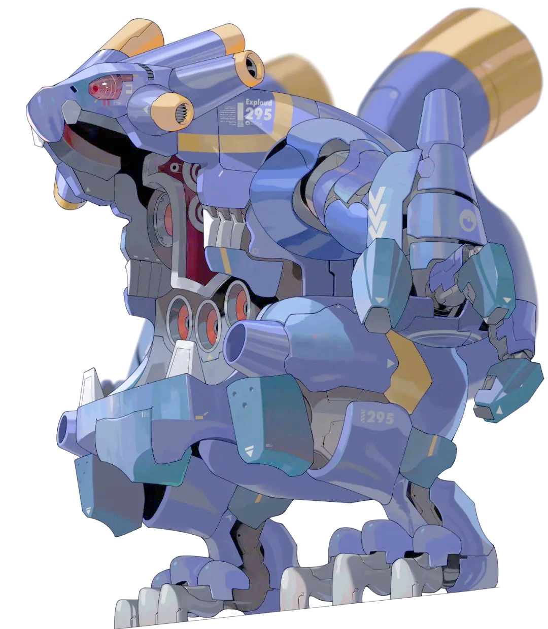 机械化精灵宝可梦的酷炫设计