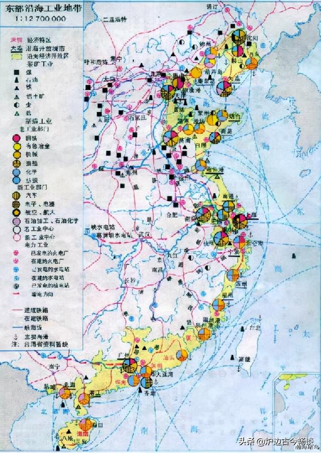 东部沿海工业地带