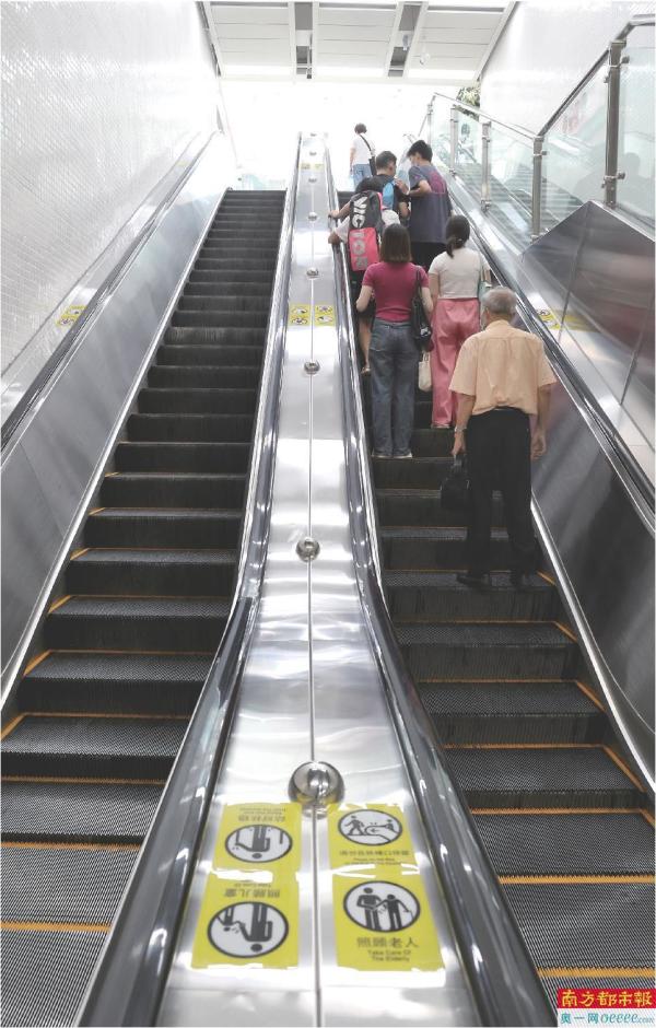 乘扶梯该不该"左行右立"?广州上海等多城地铁不提倡