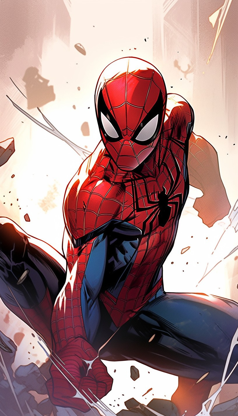 蜘蛛侠高清壁纸,让你的手机焕发英雄色彩