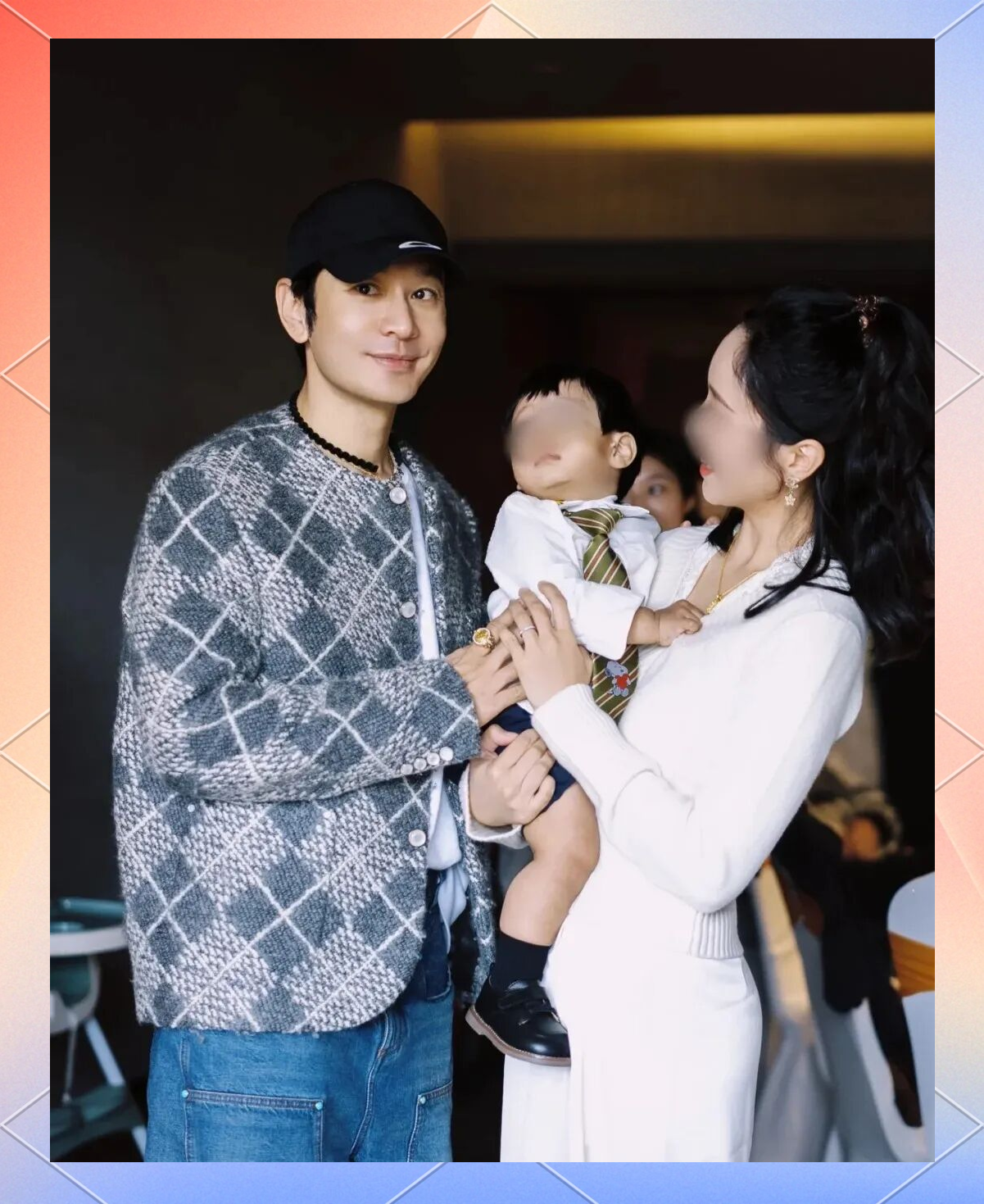 黄晓明家庭聚会与他与前女友们的关系