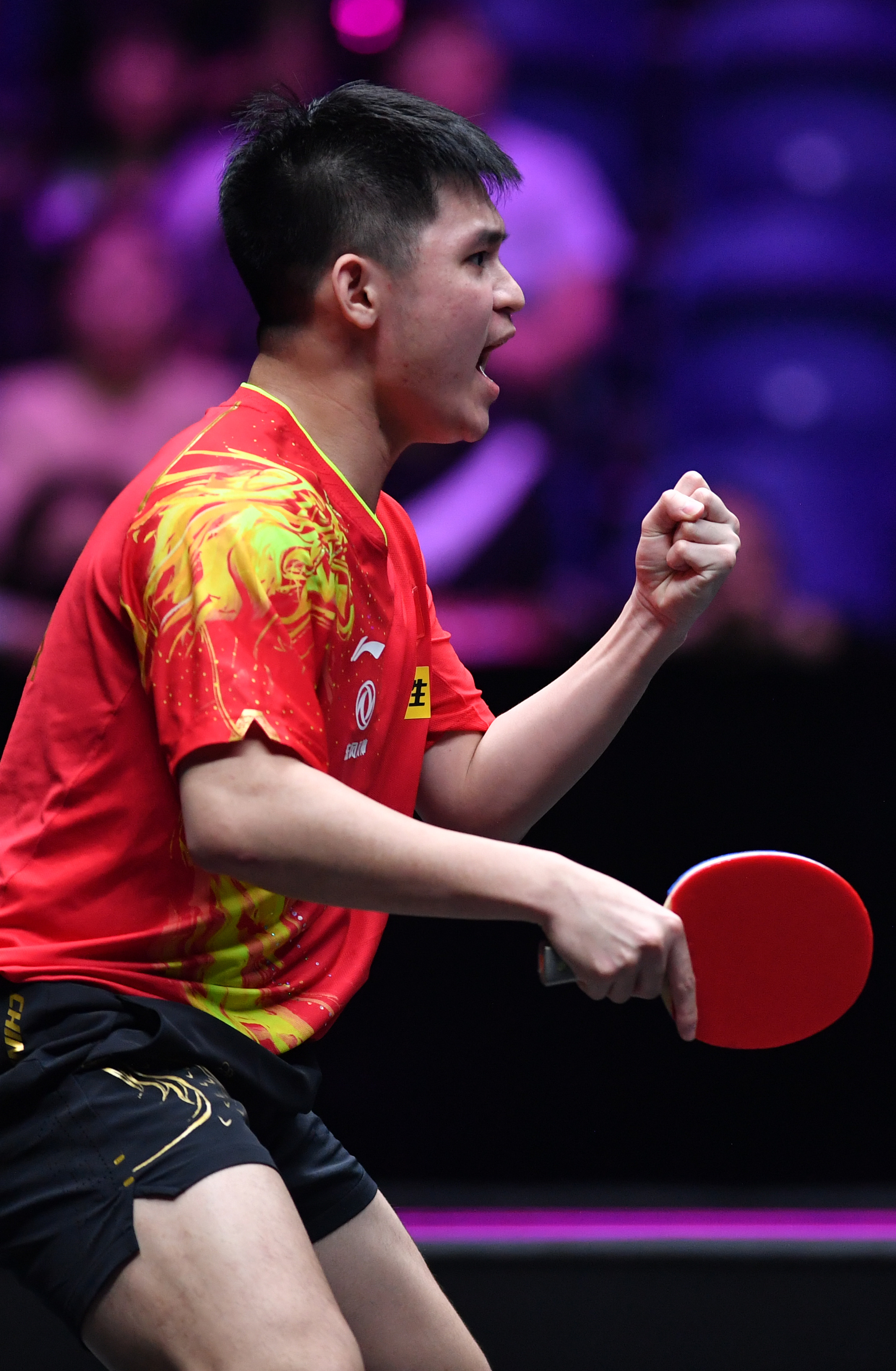 乒乓球——wtt新乡冠军赛:林诗栋晋级十六强