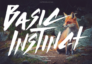 basic instinct英文字体