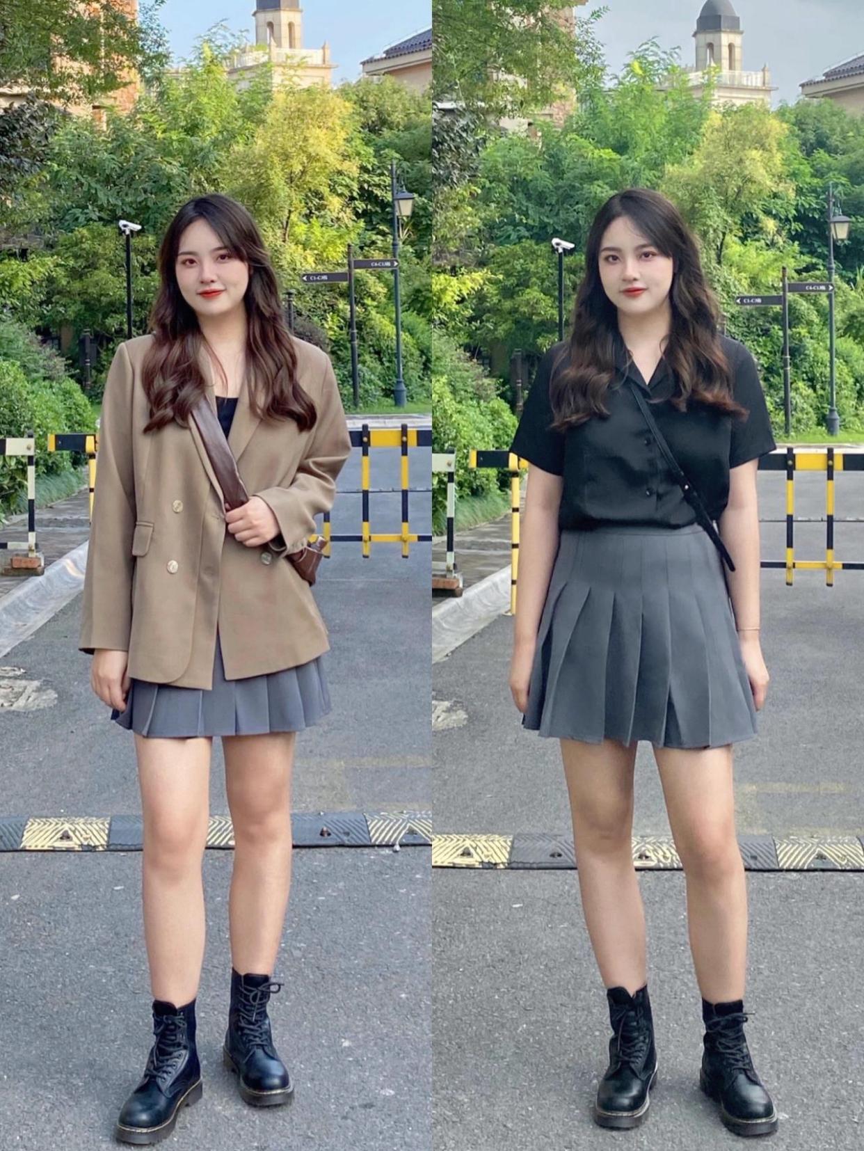 体型偏胖又怎样?这位130斤博主照样靠穿搭圈粉,跟她这样穿真美