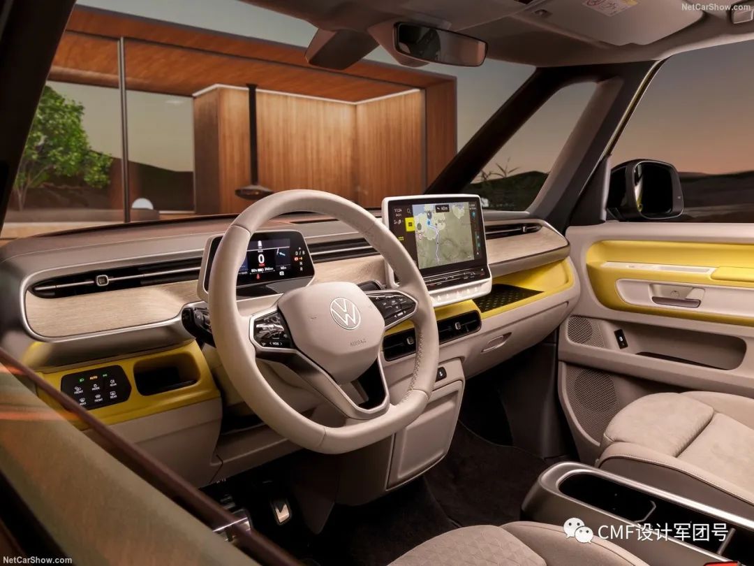 多图|大众发布全新双色电动汽车,内外饰设计解析