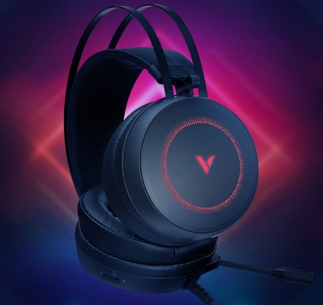 79元即可入手 雷柏vh160游戏有线耳机